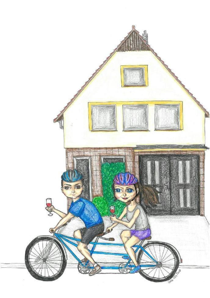 Cyklo Ubytovani A Vinny Sklep Zadovice Bagian luar foto